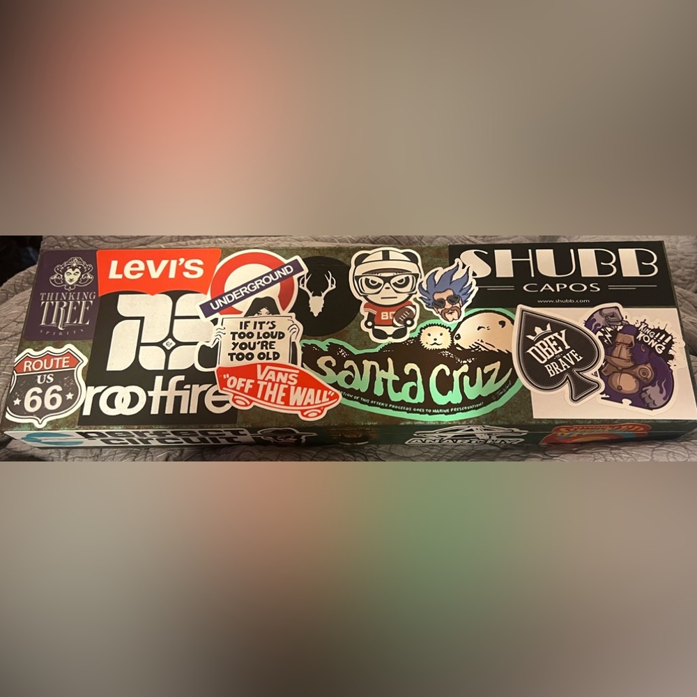 Stickered Tool Box